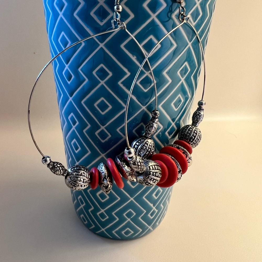 Gypsy Soul Hoop Earrings New